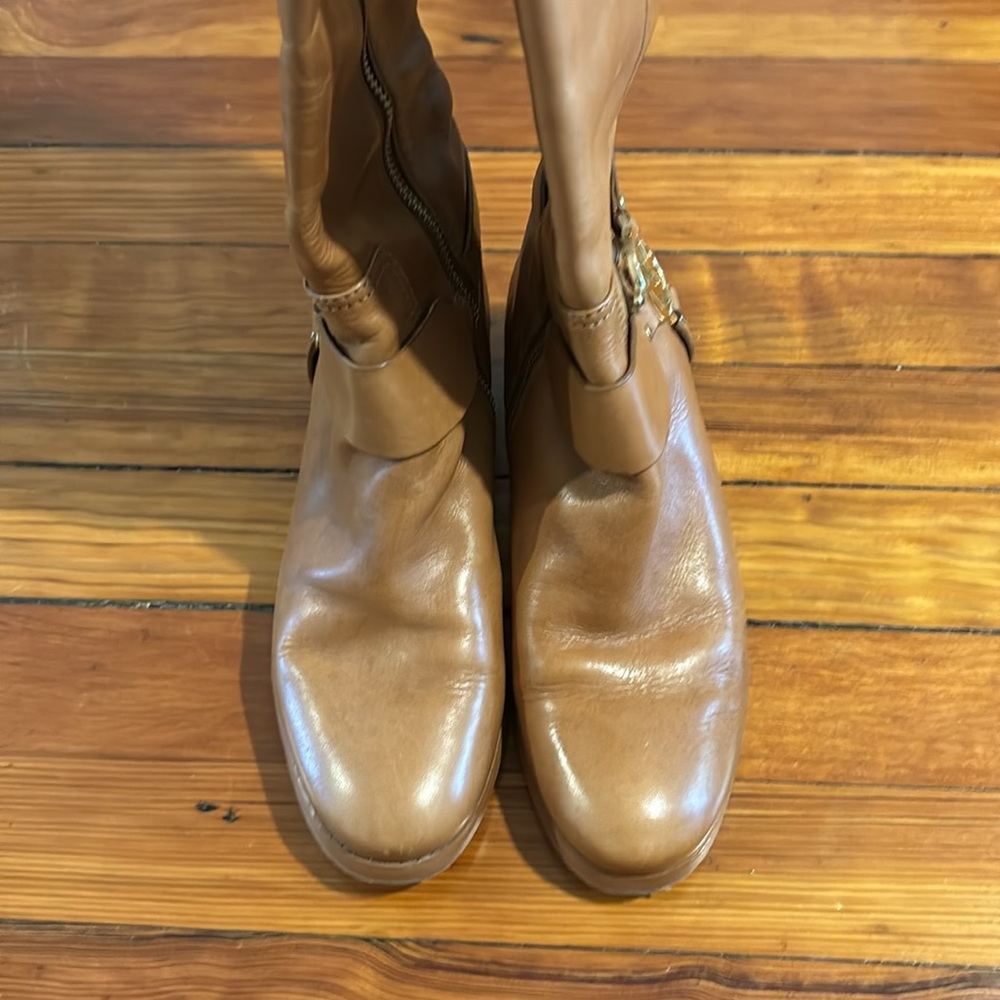Michael Kors camel leather boot, 6.5 - Picture 3 of 5